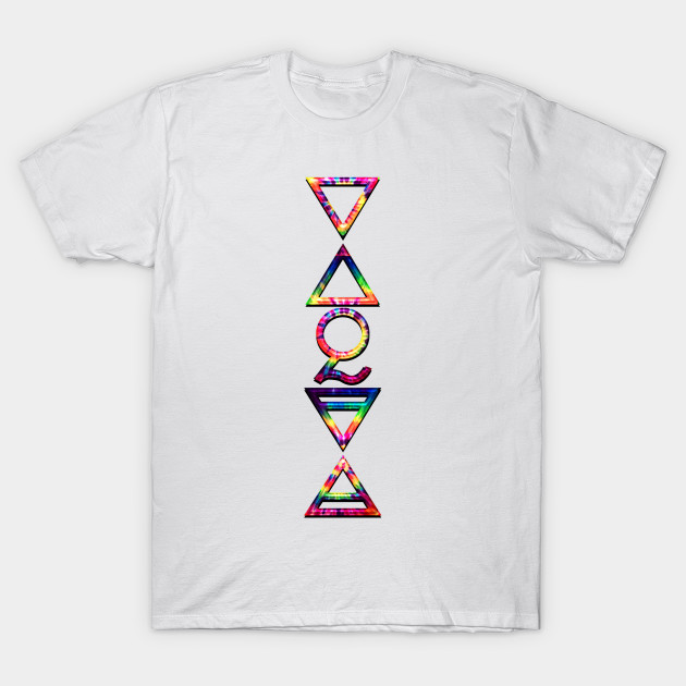 4 ELEMENTS PLUS 1 - v tie dye